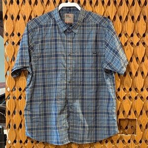 5.11 Tactical Men's Blue Checkered Shirt